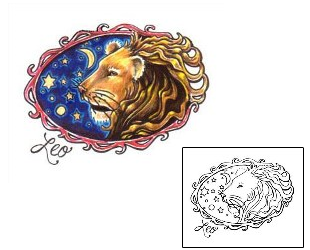 Lion Tattoo Animal tattoo | JNF-00304