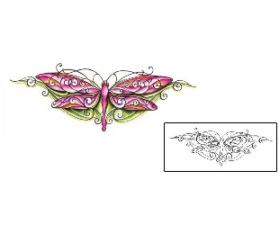 Dragonfly Tattoo Specific Body Parts tattoo | JNF-00324