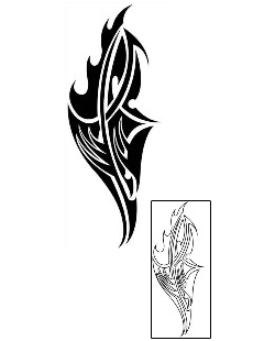 Tribal Tattoo Specific Body Parts tattoo | JOF-00025