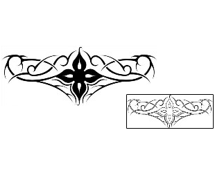 Tribal Tattoo Specific Body Parts tattoo | JOF-00044