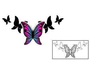 Butterfly Tattoo For Women tattoo | JOF-00239