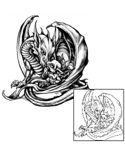 Dragon Tattoo Mythology tattoo | JPF-00095