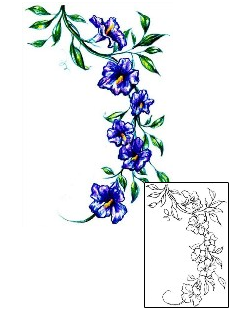 Hibiscus Tattoo Plant Life tattoo | JPF-00102