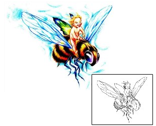 Bee Tattoo Enid Fairy Tattoo