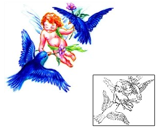 Picture of China Fairy Tattoo