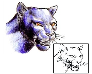 Panther Tattoo Animal tattoo | JPF-00182