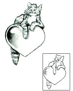 Cat Tattoo Animal tattoo | JPF-00224