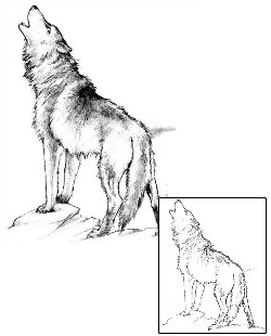 Wolf Tattoo Animal tattoo | JPF-00228