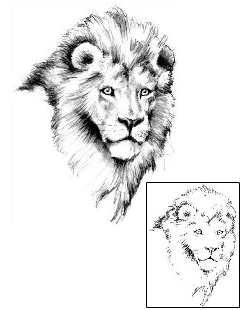 Lion Tattoo Animal tattoo | JPF-00247