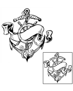 Anchor Tattoo Miscellaneous tattoo | JPF-00274