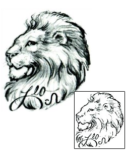 Lion Tattoo Animal tattoo | JPF-00322
