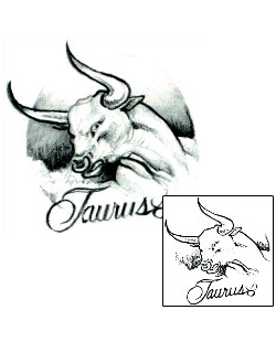 Bull Tattoo Taurus tattoo | JPF-00327
