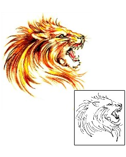 Lion Tattoo Animal tattoo | JPF-00333