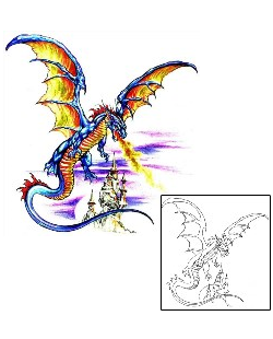 Dragon Tattoo Mythology tattoo | JPF-00345