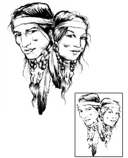 Native American Tattoo Ethnic tattoo | JPF-00396