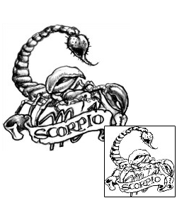 Scorpio Tattoo Zodiac tattoo | JPF-00485