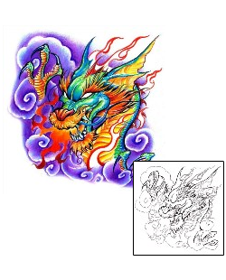 Dragon Tattoo Mythology tattoo | JPF-00490