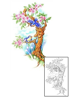 Tree Tattoo Plant Life tattoo | JPF-00512