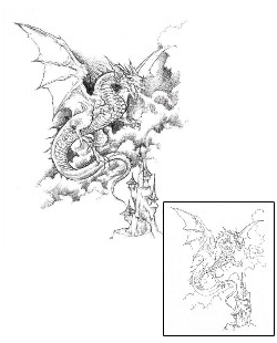 Monster Tattoo Mythology tattoo | JPF-00519