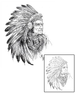 Native American Tattoo Miscellaneous tattoo | JPF-00525