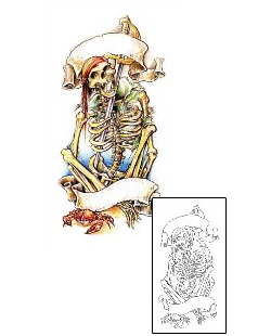 Skeleton Tattoo Miscellaneous tattoo | JPF-00583