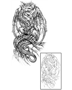 Dragon Tattoo Mythology tattoo | JPF-00627