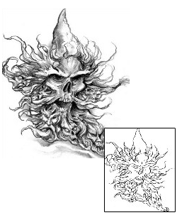 Wizard Tattoo Mythology tattoo | JPF-00655