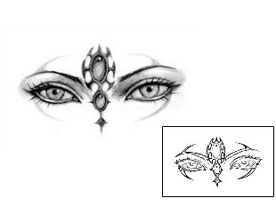 Eye Tattoo For Women tattoo | JRF-00017
