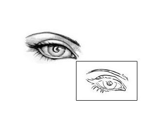 Eye Tattoo Miscellaneous tattoo | JRF-00075