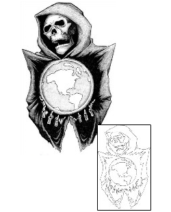 Reaper Tattoo Horror tattoo | JSF-00057