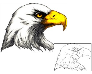 Eagle Tattoo Animal tattoo | JSF-00223