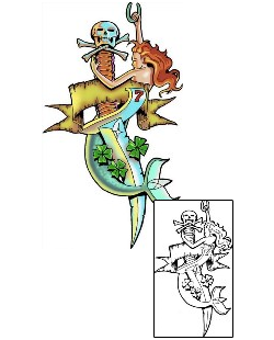Mythology Tattoo Marine Life tattoo | JXF-00025
