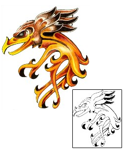 Bird Tattoo Mythology tattoo | JYF-00083