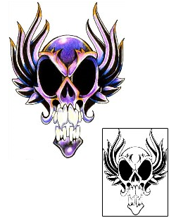 Skull Tattoo Horror tattoo | JYF-00084
