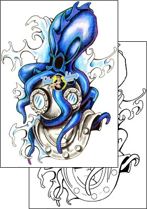 Octopus Tattoo marine-life-octopus-tattoos-jeffrey-graham-jyf-00096