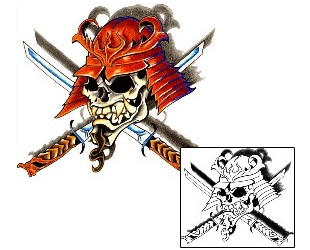 Devil - Demon Tattoo Horror tattoo | JYF-00116