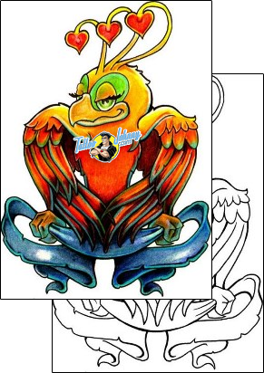 Bird Tattoo animal-bird-tattoos-jeffrey-graham-jyf-00150