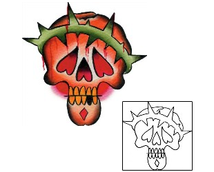 Crown of Thorns Tattoo Tattoo Styles tattoo | JZF-00007