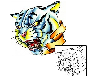 Panther Tattoo Miscellaneous tattoo | KBF-00031