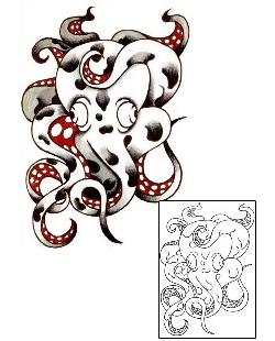 Octopus Tattoo Tattoo Styles tattoo | KDF-00102