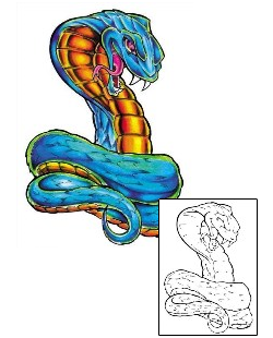 Snake Tattoo Ethnic tattoo | KGF-00012