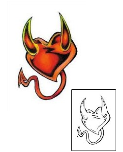 Devil - Demon Tattoo Horror tattoo | KGF-00025