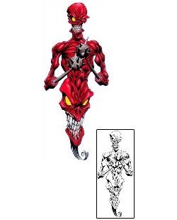 Devil - Demon Tattoo Horror tattoo | KHF-00022