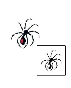 Spider Tattoo Insects tattoo | KHF-00058