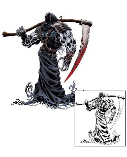 Warrior Tattoo Horror tattoo | KHF-00104