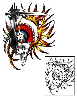 Picture of Mythology tattoo | KLF-00332