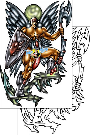 Warrior Tattoo warrior-tattoos-kole-klf-00607