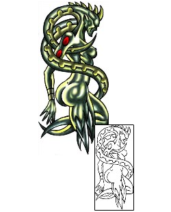 Monster Tattoo Tattoo Styles tattoo | KLF-00609