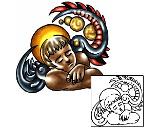 Mythology Tattoo Religious & Spiritual tattoo | KLF-00736
