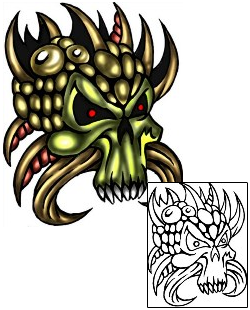 Monster Tattoo Tattoo Styles tattoo | KLF-00748